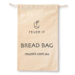 Organic Cotton Bread Bag | Bread Bag | Reuze It | Eco Store | Eco Friendly Products