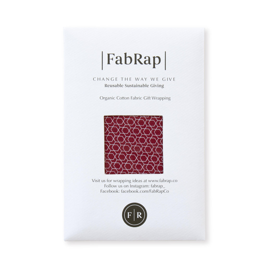 Fabric Wrapping Paper - Cherry Single Sided | Gift Wrapping | Reuze It | Eco Store | Eco Friendly Products