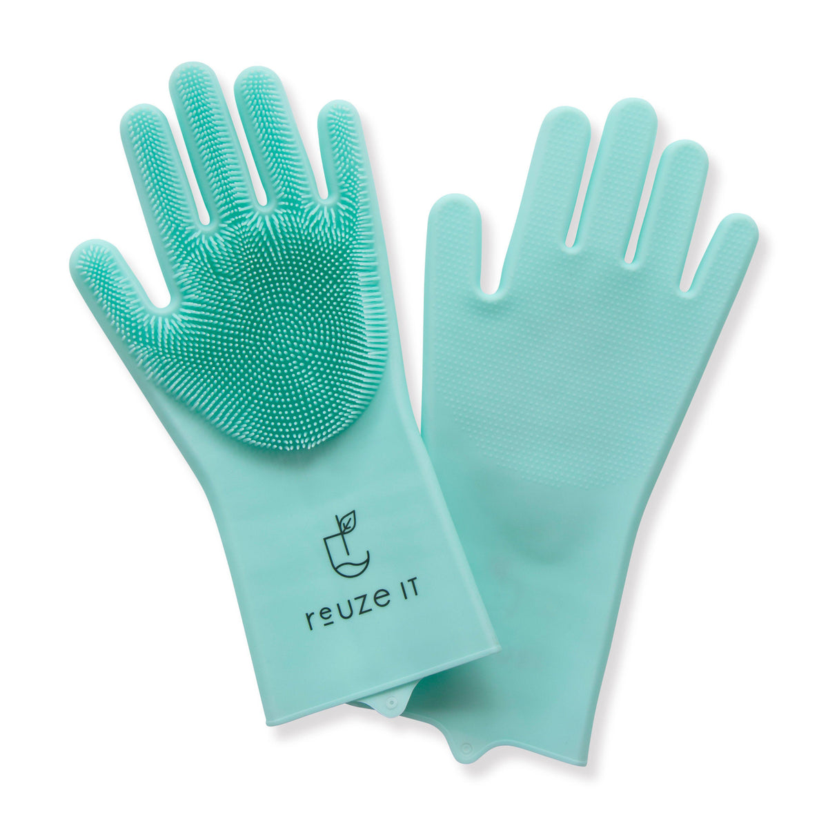 Green on sale cleaning gloves