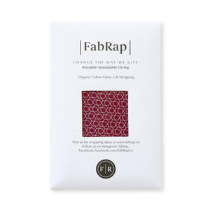 Fabric Wrapping Paper - Cherry Single Sided | Gift Wrapping | Reuze It | Eco Store | Eco Friendly Products