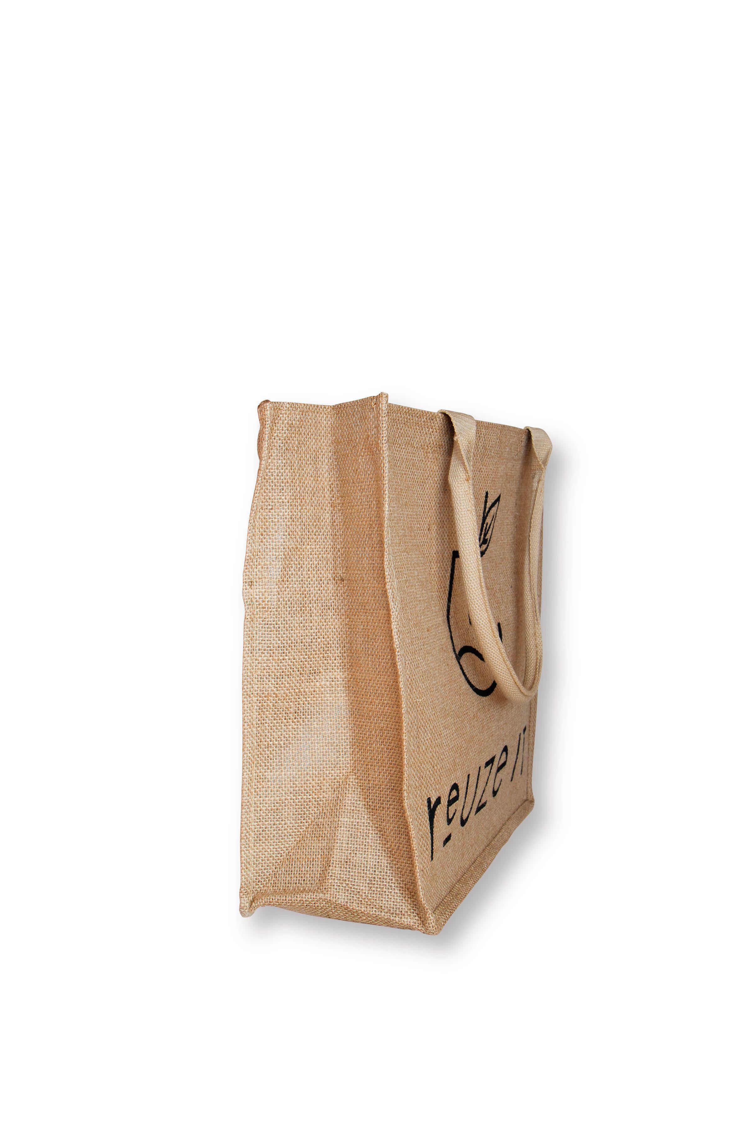 Jute Shopping Bag - 4pk | Shopping Bag | Reuze It | Eco Store | Eco Friendly Products