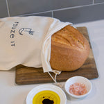 Organic Cotton Bread Bag | Bread Bag | Reuze It | Eco Store | Eco Friendly Products